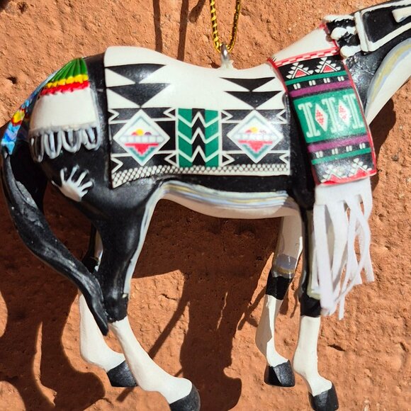 Trails Of Painted Ponies TEWA Horse Christmas Ornament 2006 Retired - Picture 11 of 14